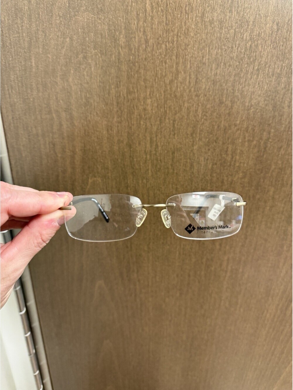 Member's Mark Rimless Eyeglasses MM-2007-001 55-18-145mm